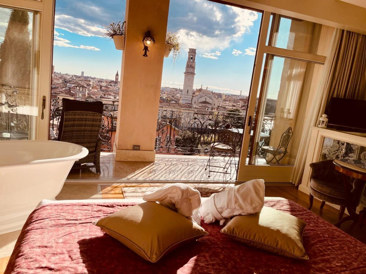 ヴェローナ Relais Colle San Pietro Bed & Breakfast エクステリア 写真